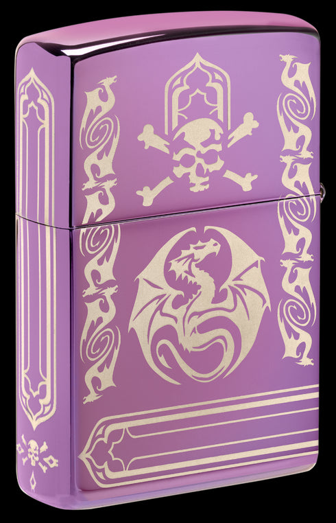 Zippo vžigalnik 48574 Anne Stokes Dragon & Skull